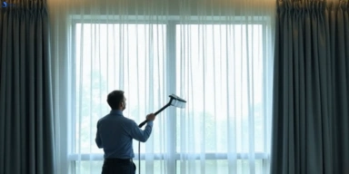 Commercial drapes cleaning service richmond-vic hotels offices